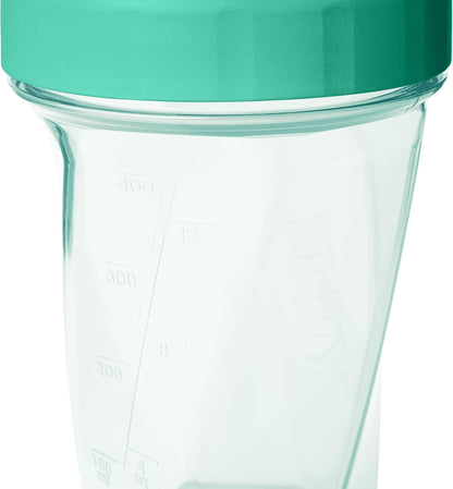 YETI Yonder Helimix Vortex Blender Shaker Bottle Holds up to 20oz | No Blending Ball or Whisk | USA Made | Portable Pre Workout Whey Protein Drink Shaker Cup | Dishwasher Safe, Clear