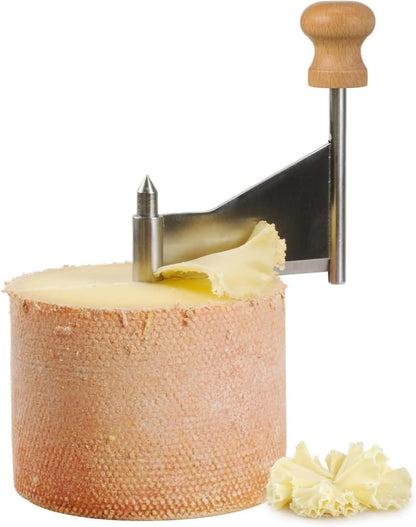 SHINEOFI Cheese Curler Rotary Cheese Shaver Wheel Manual Grater Part - 304 Stainless Steel Hard And Semi-Hard Curler Cutter For Kitchen Cooking Restaurants Cake Shop(Only Shaver)