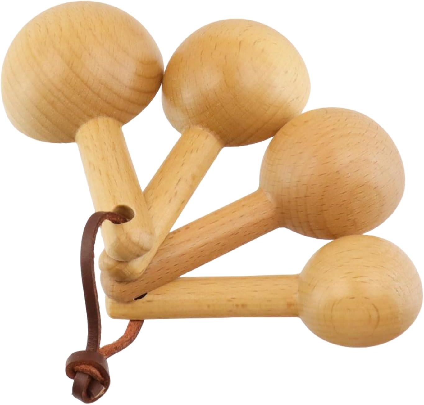 30ml Wood Measuring Spoon and Scoop Wooden Tablespoon 30ml Measuring Scoop 2 TBSP Retro Coffee Spoons for Dry Ingredients Ground Tea Spice (Wood Color, 2TBSP)