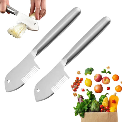 Stainless Steel Multi-purpose Julienne Peeler, Vegetable Julienne Slicer, Precision Julienne Blade, Quick & Easy Kitchen Shredder Tool, for Fruit, Potatoes, Carrots (1PC)