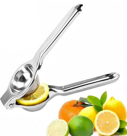 Jenkin Stainless Steel Manual Juicer Citrus Lemon Squeezer,Fruit Juicer Lime Press Metal,Professional Hand Juicer Kitchen Tool