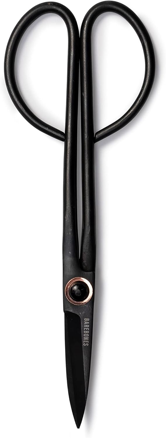 Barebones Artisan Trimming Shears - Gardening Shears and Herb Scissors - Essential Gardening Tools for Herb Gardens and Planting - Rust-resistant Garden Clippers