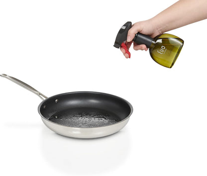 Evo Oil Sprayer Minis, Non-Aerosol for Olive, Cooking Oils, and Vinegars, 8-Ounce Capacity, 1 Each Yellow and Green
