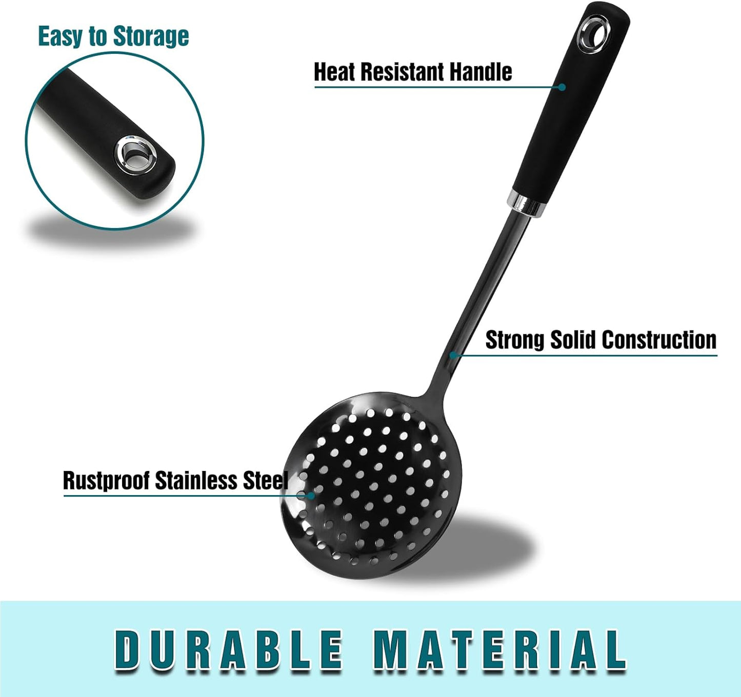 Stainless Steel Slotted Turner Spatula, Metal Spatula for Cast Iron & Stainless Steel Pans, Thin Edge Kitchen Turner for Eggs, Pancakes, Burgers, Dishwasher Safe