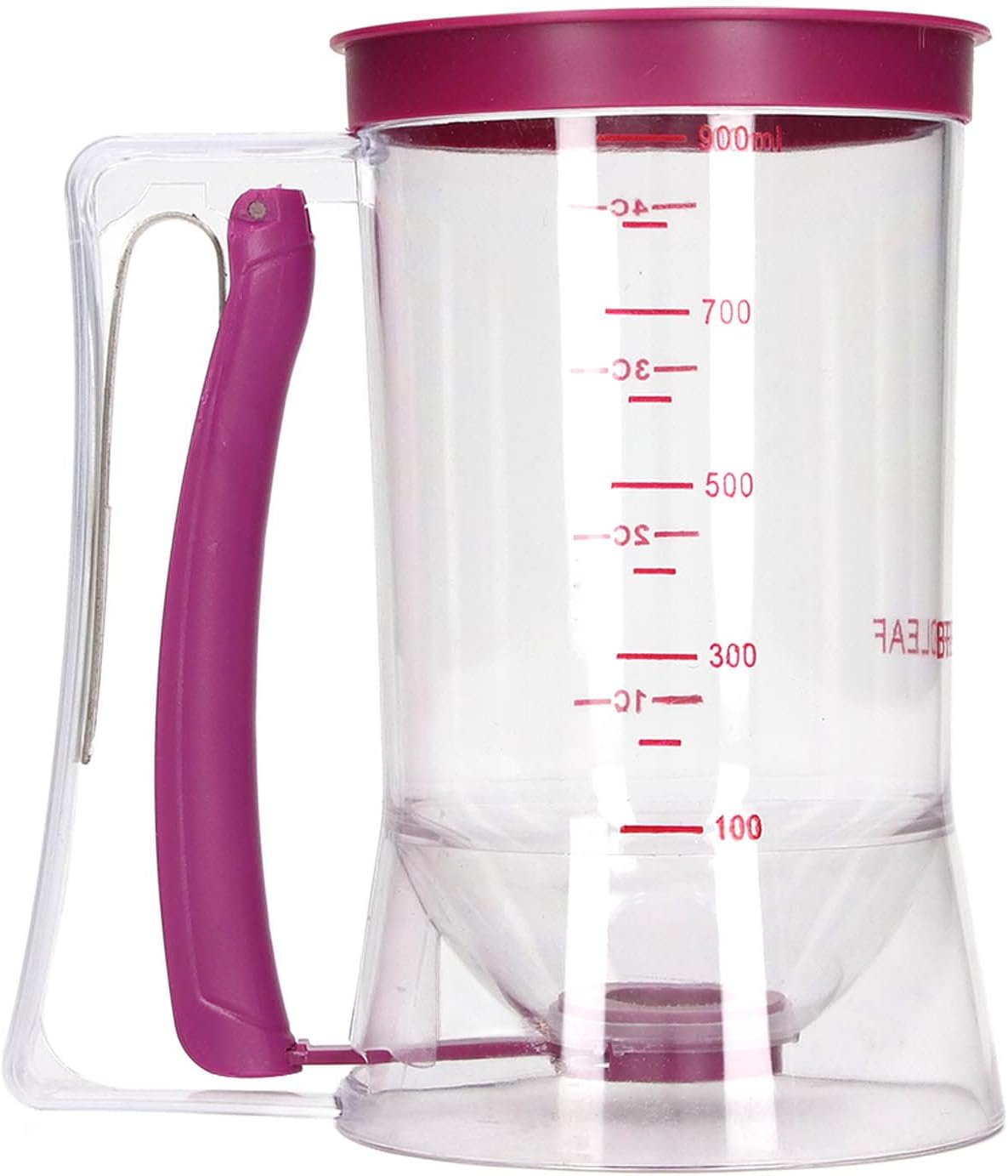 Pancake Batter Dispenser, Batter Dispenser with Squeeze Handle for Pancakes, Waffles, Muffins, And Crepes Baking Tools 900ml