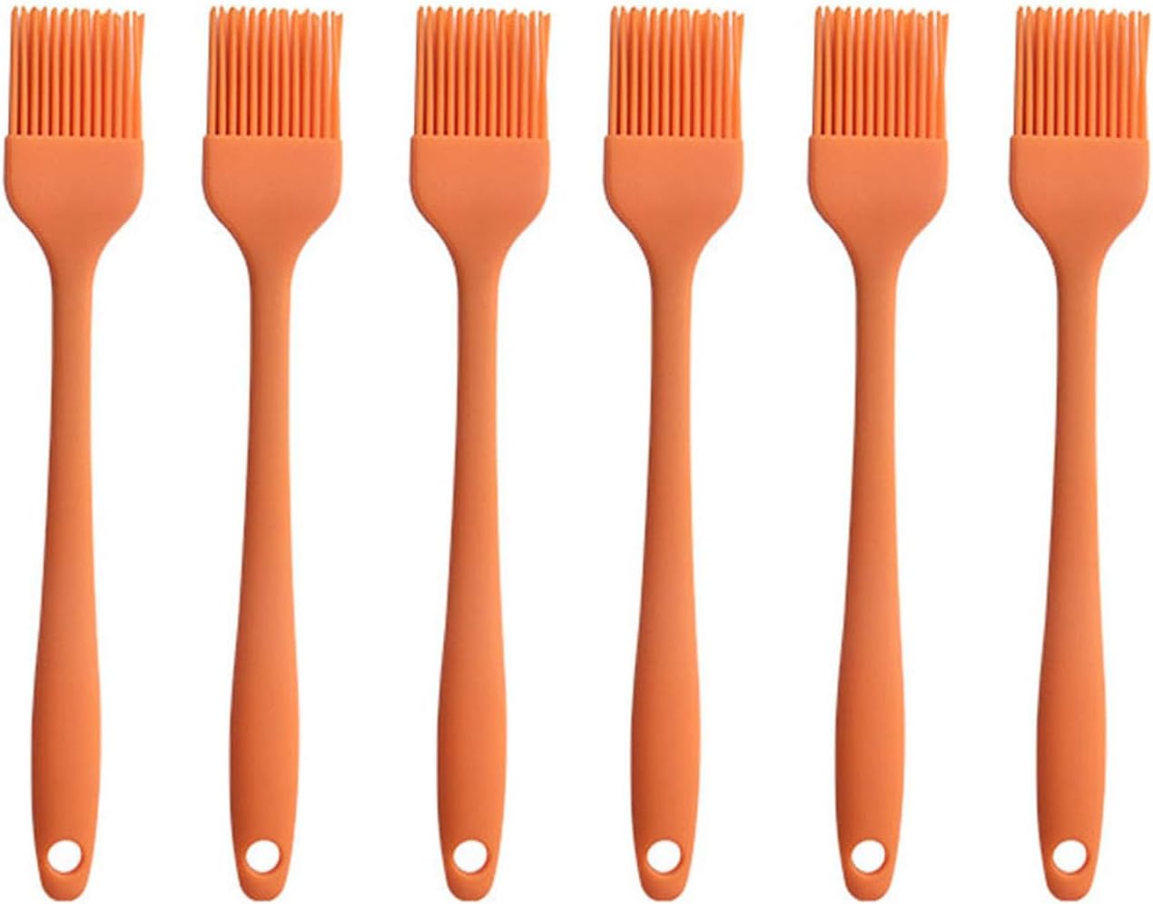 Silicone brush, Oil Brush for BBQ Kitchen Cooking Baking and Grilling (2 PCS,pink) - Colors A
