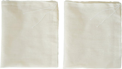 Cheesecloth Bags for Straining,Reusable Cold Brew Coffee Cheese Cloths Strainer,Large Nut Milk Tea Juice Bag,100% Natural Cotton Fine Mesh Filter Bags (X-Small,10 PACK)