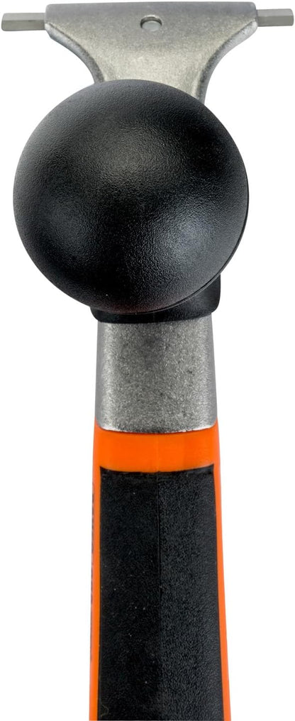 Bahco Ergo Carbide Blade Scraper with 2-1/2" Blade, Heavy-Duty Hand Tool for Paint, Rust, and Adhesive Removal on All Surfaces, with Ergonomic Handle and Extra-Wide Blade for High-Strength Scraping