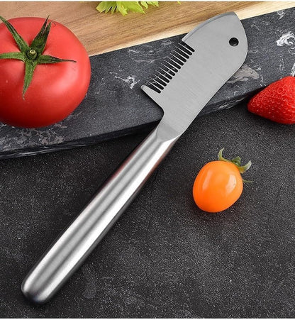 Stainless Steel Multi-purpose Julienne Peeler, Vegetable Peeler Slices for Fruit, Potatoes and Carrot, Kitchen Accessories (Peeler*1)
