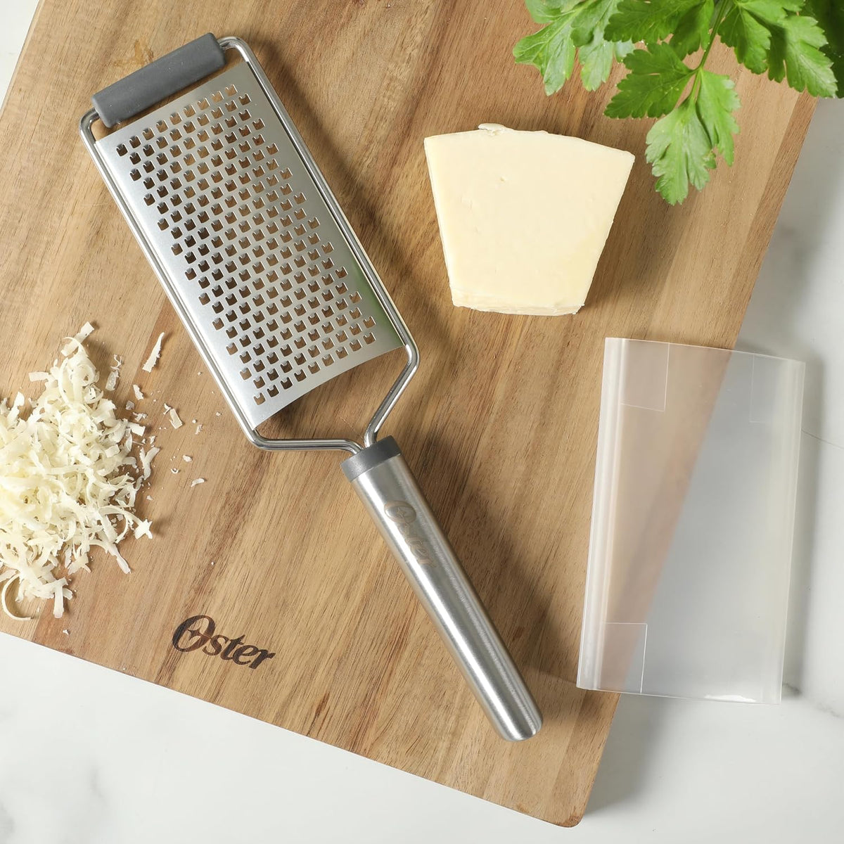 Chadswyck 7.7” Garlic Press, Stainless Steel Garlic Mincer & Crusher, Easy Squeeze, Dishwasher Safe