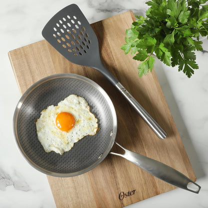 Chadswyck 7.7” Garlic Press, Stainless Steel Garlic Mincer & Crusher, Easy Squeeze, Dishwasher Safe