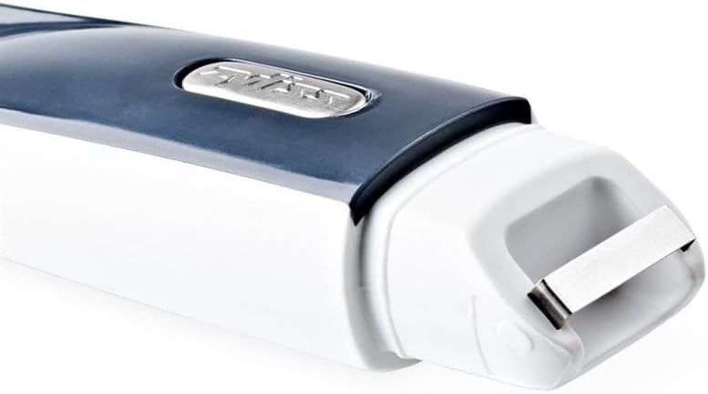 All Cheese Acid Etched Rotary Grater with Fine and Coarse Drums, 1-Pack, White