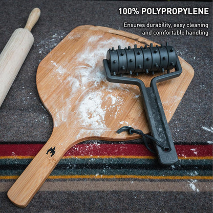 Pi Pizza Docker | Prevents Air Bubbles & Creates a Uniform Crust for Even Cooking, Achieve Perfect Crust Every Time, Essential Pizza Tool, Polypropylene