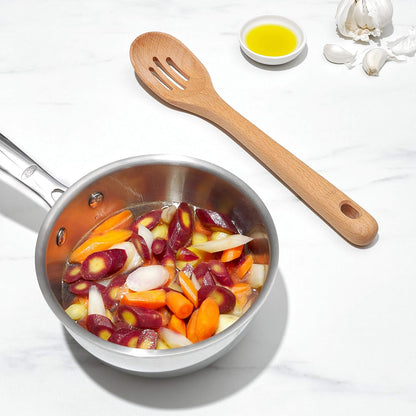 Good Grips Wooden Utensil Set for Cooking, 3-Piece