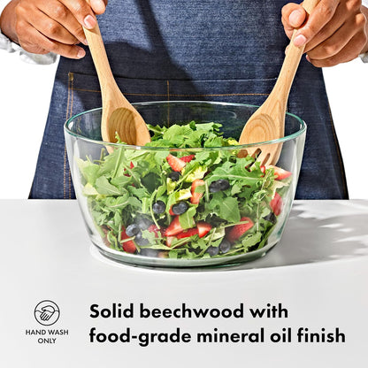 Good Grips Wooden Utensil Set for Cooking, 3-Piece