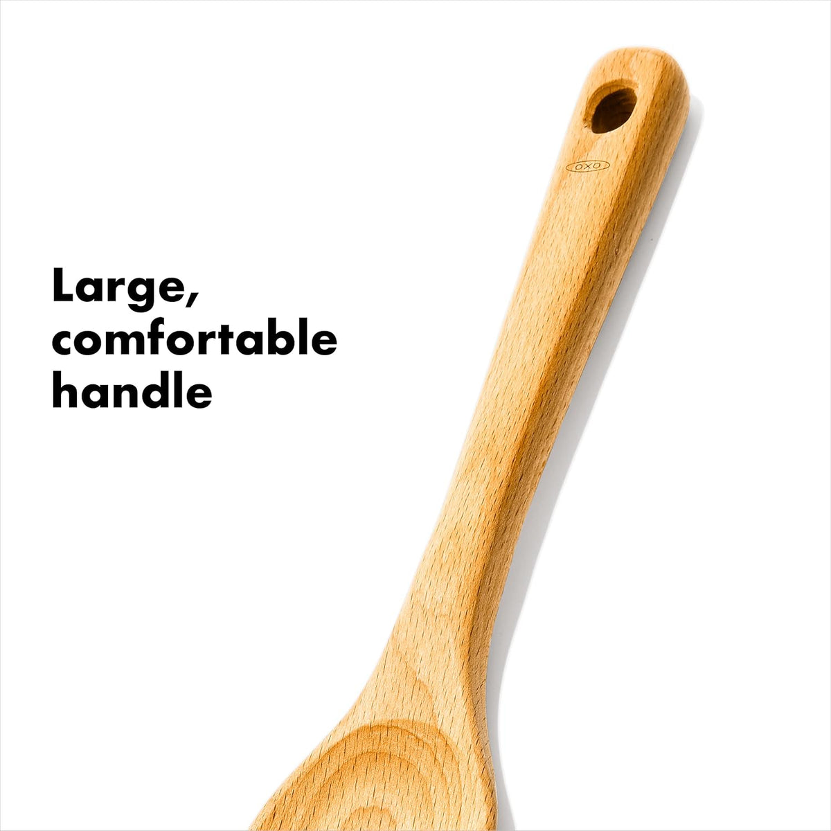 Good Grips Wooden Utensil Set for Cooking, 3-Piece