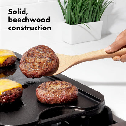 Good Grips Wooden Utensil Set for Cooking, 3-Piece