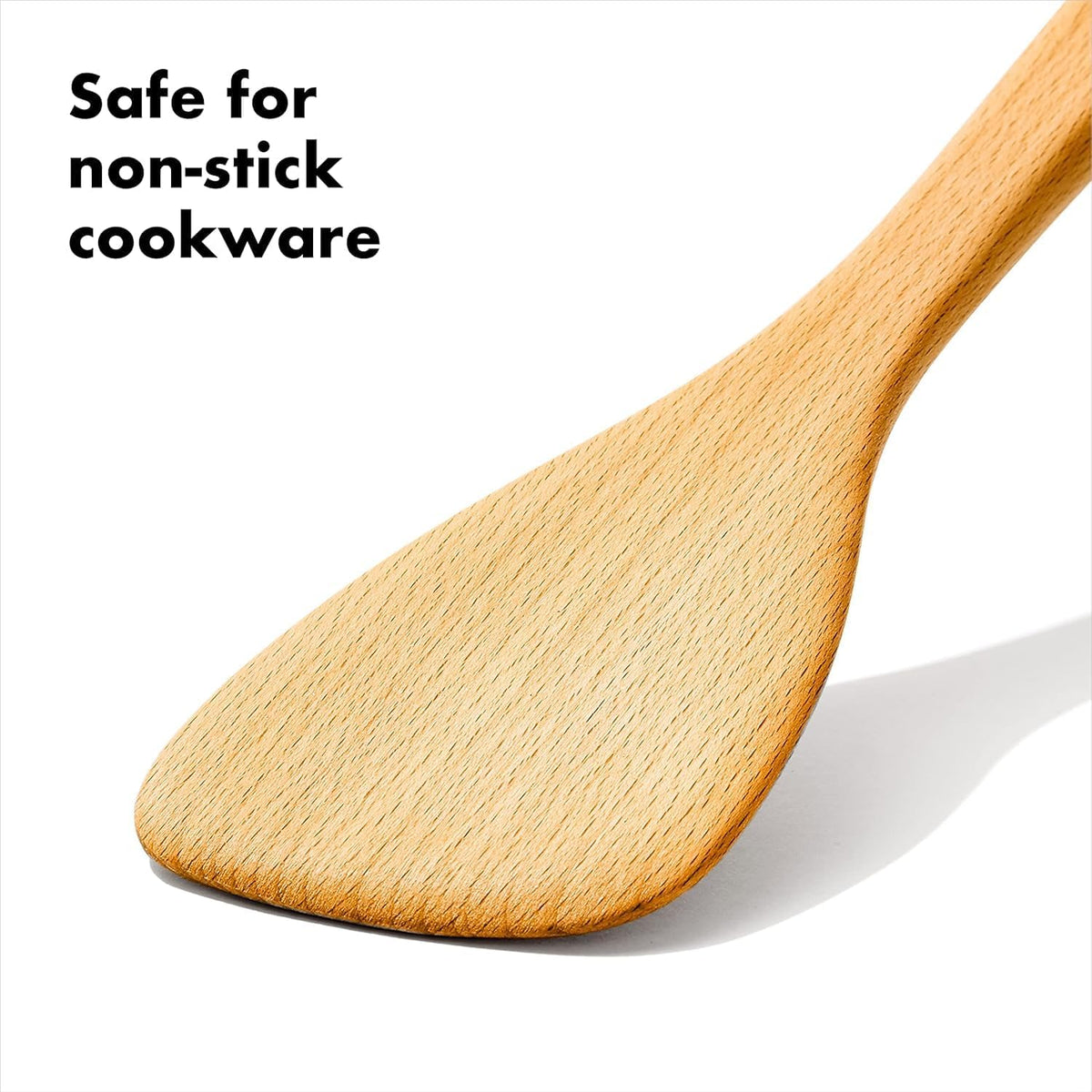 Good Grips Wooden Utensil Set for Cooking, 3-Piece