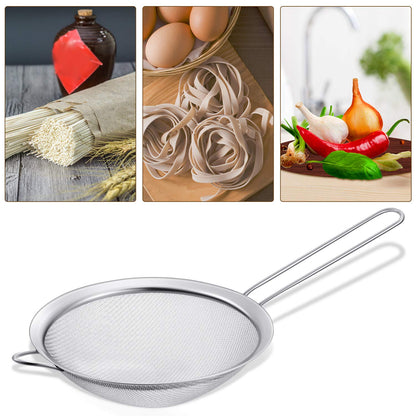 4 Pieces Stainless Steel Funnels with Fine Mesh Strainer, Canning Funnels for Narrow Wide Food Grade 1.4 Inch/2.3 Inch Stainless Steel Funnel with Strainersl for Spices, Juices, Powders(Silver)