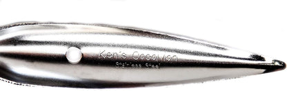 Coconut Opener Tool for Fresh GREEN Young Fruit Black Rubber Handle EZ Easy Grip SAFE + 4 Stainless Steel Drinking Straws (1 CocoMon + 4 Straws)