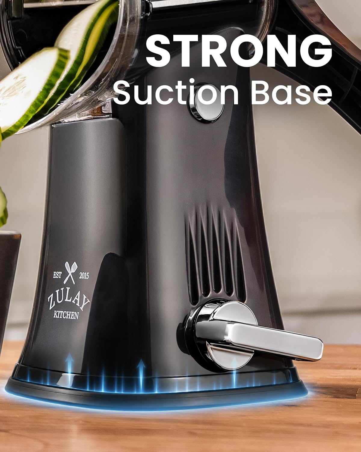 Rotary Cheese Grater 5 Blade Cheese Shredder - Manual Hand Crank Cheese Grater With Reinforced Suction & 5 Interchangeable Drums - Easy to Use, Vegetable Chopper Round Mandoline Slicer - Colors A
