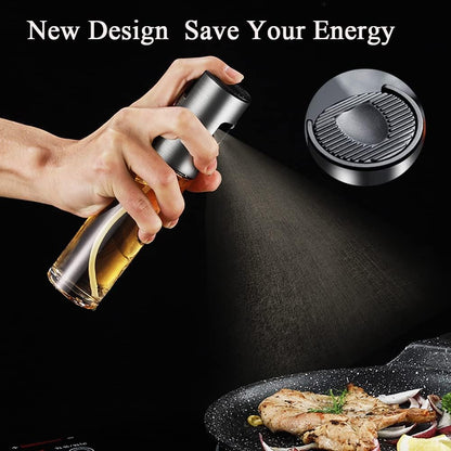 Oil Sprayer for Cooking Olive Oil Sprayer Mister for Air Fryer Vegetable Vinegar Oil Portable Mini Kitchen Gadgets for Baking,Salad,Grilling,BBQ,Roasting(1 Pack)