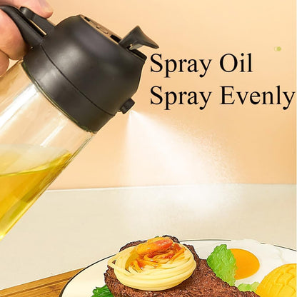 Oil Sprayer for Cooking Olive Oil Sprayer Mister for Air Fryer Vegetable Vinegar Oil Portable Mini Kitchen Gadgets for Baking,Salad,Grilling,BBQ,Roasting(1 Pack)