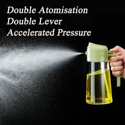 Oil Sprayer for Cooking Olive Oil Sprayer Mister for Air Fryer Vegetable Vinegar Oil Portable Mini Kitchen Gadgets for Baking,Salad,Grilling,BBQ,Roasting(1 Pack)
