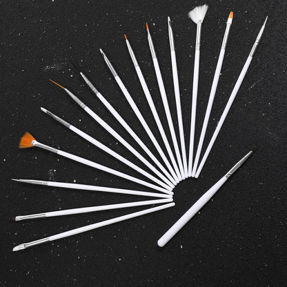 30 PCS Cookie Paint Brushes, Food Paint Brush Cake Decorating Brushes Cookie Decorating Brushes Food Safe Paint Brushes Kit Fondant Brush DIY Tool Set Icing Pastry Brush for Painting Baking, White