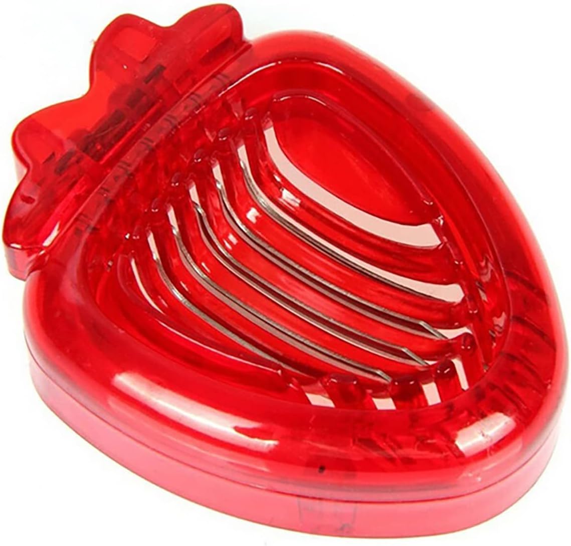 2pcs Strawberry Slicer Corer Stainless Steel Strawberry Huller Leaf Stem Remover Strawberry Cutter Blade Fruit Tools Kitchen Gadgets