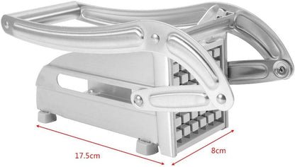 French Fry Cutter, 3.5x11.2 Inch Vegetable Chopper - Heavy Duty Potato Slicer with Anti-Slip Base for Home & Commercial Use