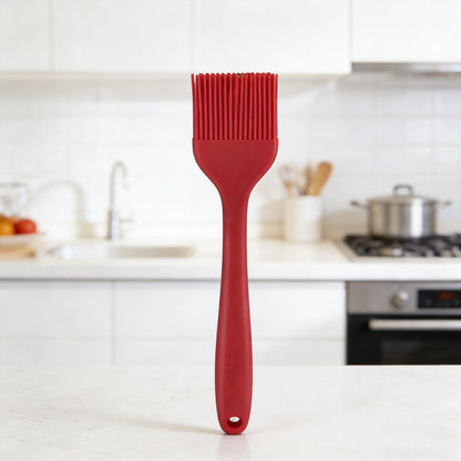 2 Pack Silicone Basting Brush for Cooking & Baking, High Heat Resistant Pastry Brush for BBQ Grilling, Marinating, Oil Spreading Food Grade, Dishwasher Safe Kitchen Gadgets (Red & Purple)