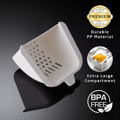 Stainless Steel Lemon Squeezer, Heavy-Duty Orange Juicer, Durable Hand Press Citrus Juicer, Portable Lime Squeezer, Rust-Free, Easy to Clean, Ideal for Kitchen & Bar, 5-Year Warranty