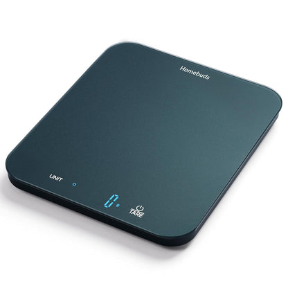 33lb Digital Food Scale Grams and Ounces in 1g, High Precision Assured by Kitchen Scale Professional Factory Since 2001, Gram Scale for Cooking and Baking, LED, 3*AAA, White by Golden Line