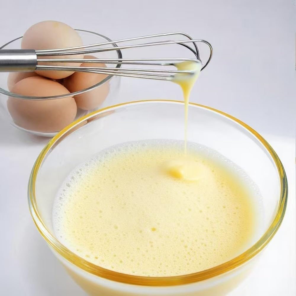 Whisks,Small Whisk,Mini Whisk,Stainless Steel Whisks,Cooking and Kitchen Gadget.(1 Pcs)