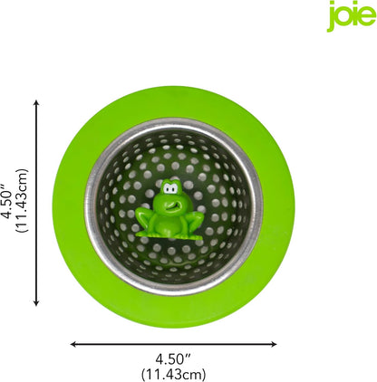 Joie Ribbit Kitchen Sink Strainer Basket Garbage Disposal Drain Cover, Frog