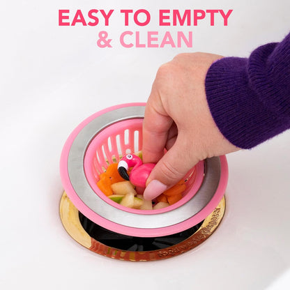 Joie Ribbit Kitchen Sink Strainer Basket Garbage Disposal Drain Cover, Frog