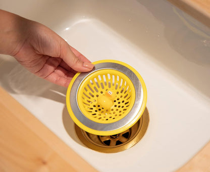 Joie Ribbit Kitchen Sink Strainer Basket Garbage Disposal Drain Cover, Frog