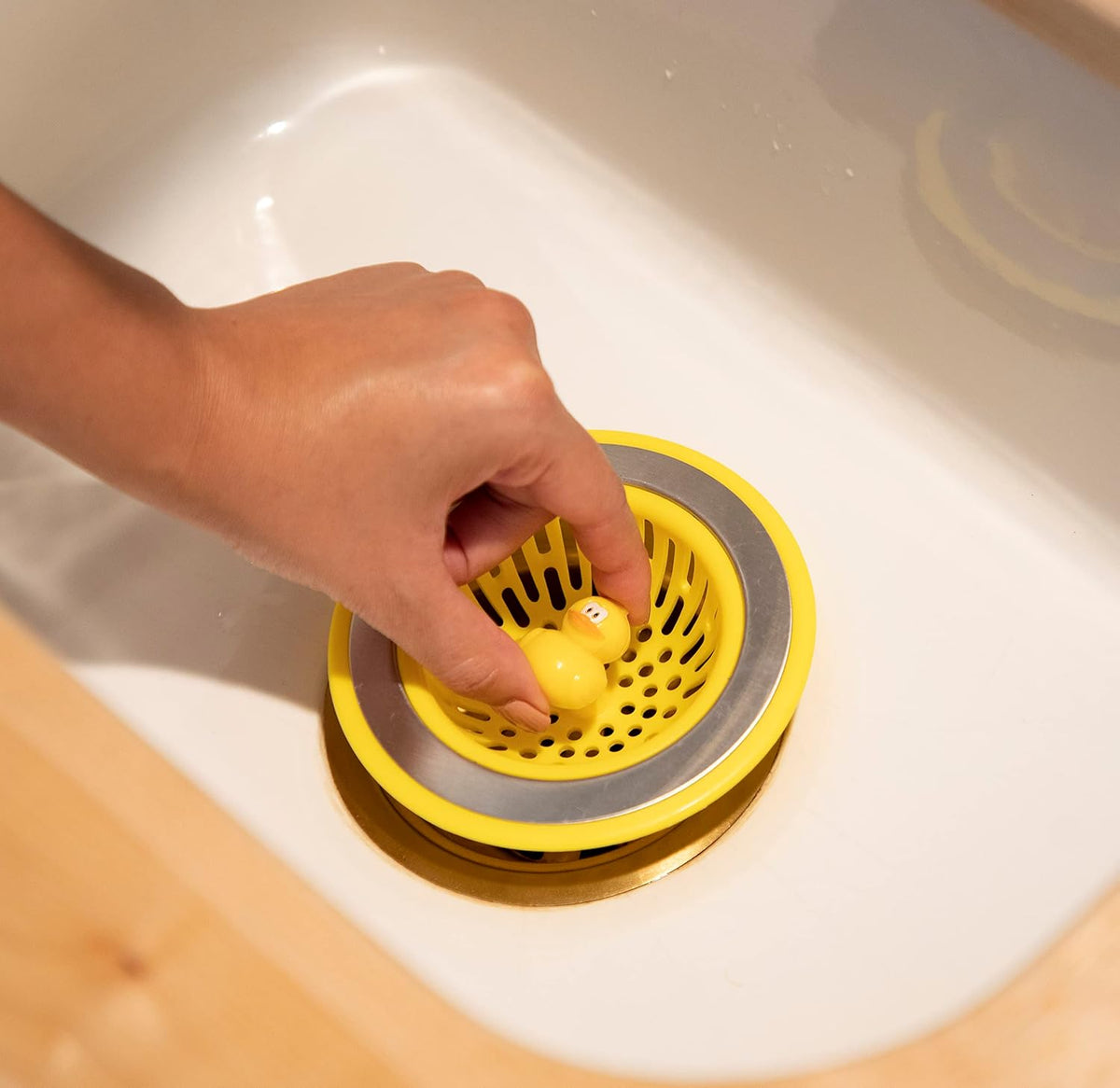 Joie Ribbit Kitchen Sink Strainer Basket Garbage Disposal Drain Cover, Frog