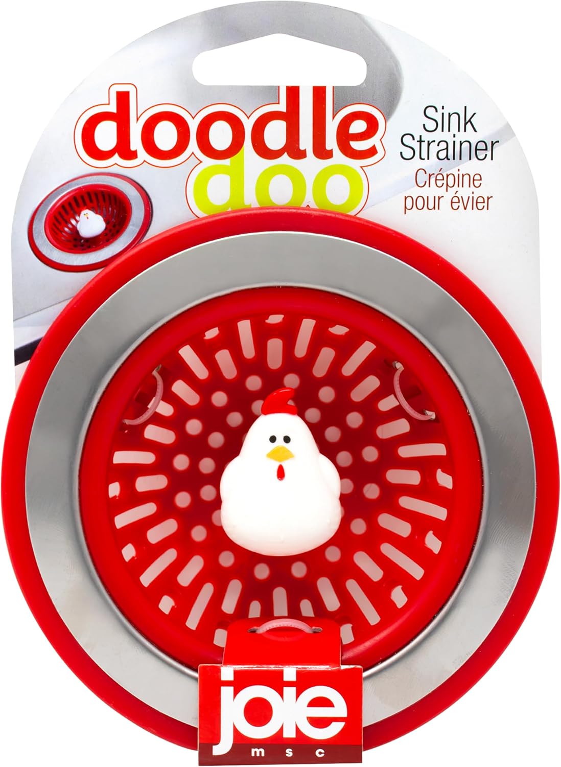 Joie Ribbit Kitchen Sink Strainer Basket Garbage Disposal Drain Cover, Frog