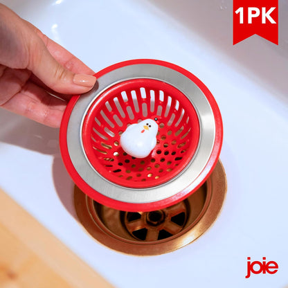 Joie Ribbit Kitchen Sink Strainer Basket Garbage Disposal Drain Cover, Frog
