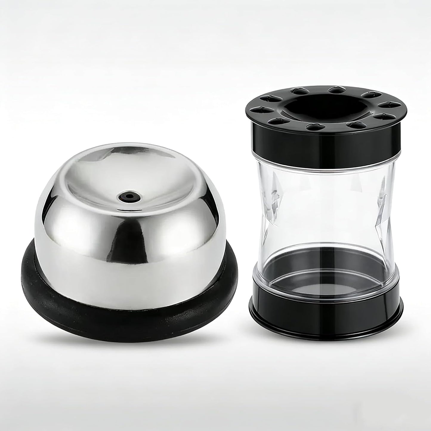 2 in 1 Egg Prep Tool, Egg Piercer & Egg Peeler for Hard Boiled Eggs, Easy Egg Shell Remover
