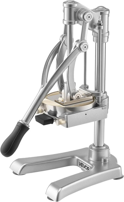 Commercial Vegetable Fruit Chopper, Stainless Steel French Fry Cutter w/ 4 Blades 1/4" 3/8" 1/2", Vegetable Chopper Dicer w/Stainless Bowl, Heavy Duty Cutter for Potato Tomato Onion Mushroom