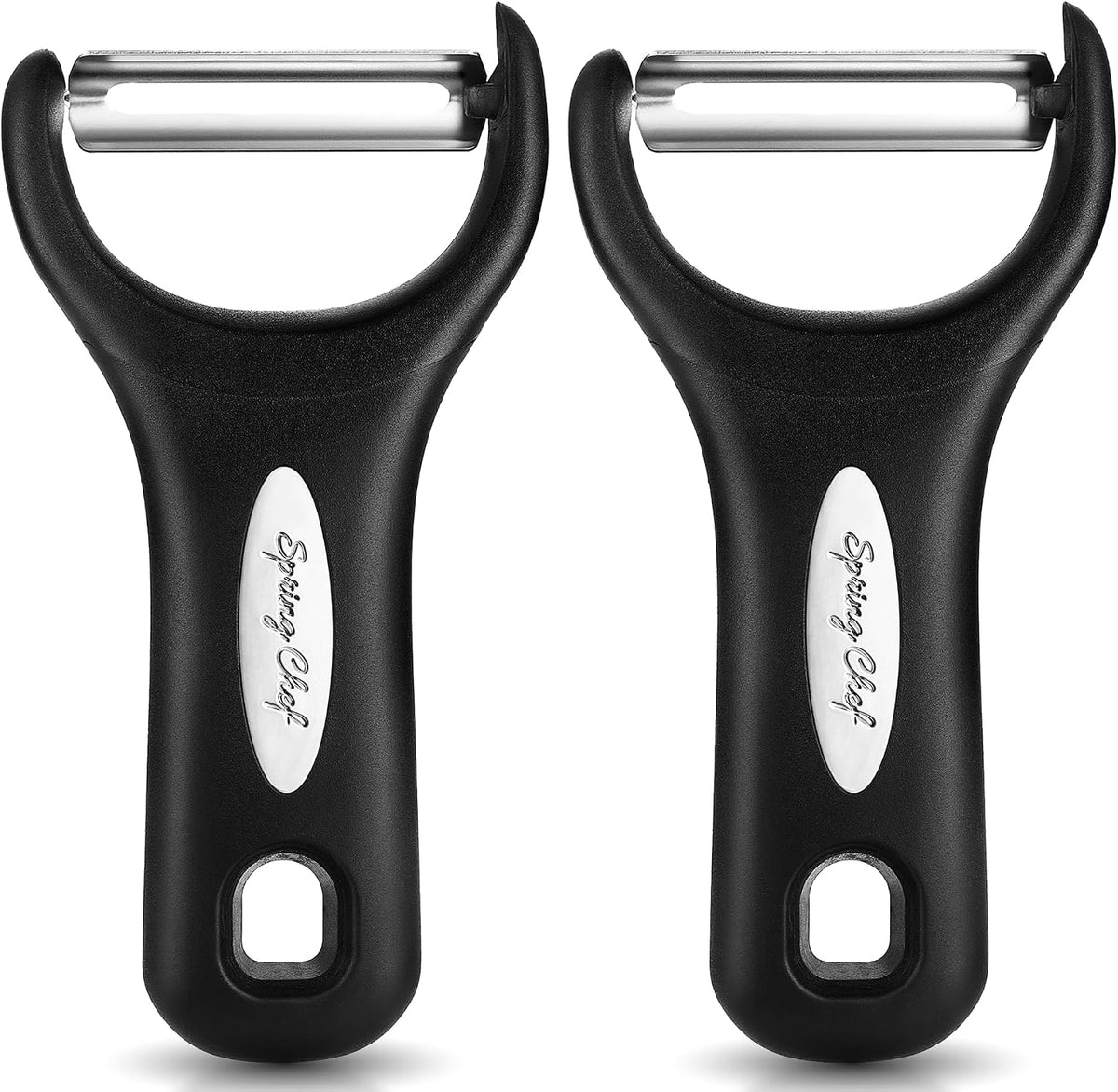 3pcs Vegetable Peelers for Kitchen, Swivel, Y & Julienne Peeler
