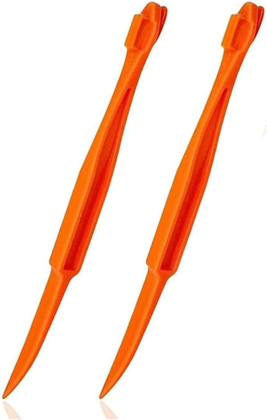 Orange Peeler Tools Citrus Peel Cutter Easy Fruit Vegetable Slicer Lemon Opener Remover Fruit Tool Kitchen Utensils Gadgets (2PCS Orange)