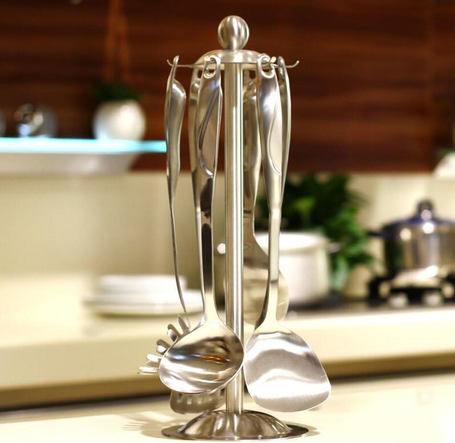 Skimmer Slotted Spoon, Slotted Spoons for Cooking, Heavy Duty 304 Stainless Steel Slotted Spoon with Vacuum Ergonomic Handle, Comfortable Grip Design Strainer Ladle for Kitchen, 14.96 Inches