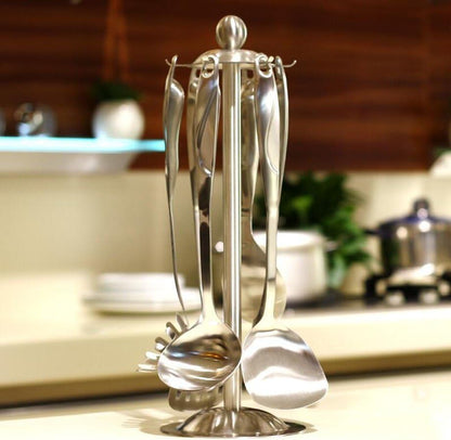 Skimmer Slotted Spoon, Slotted Spoons for Cooking, Heavy Duty 304 Stainless Steel Slotted Spoon with Vacuum Ergonomic Handle, Comfortable Grip Design Strainer Ladle for Kitchen, 14.96 Inches