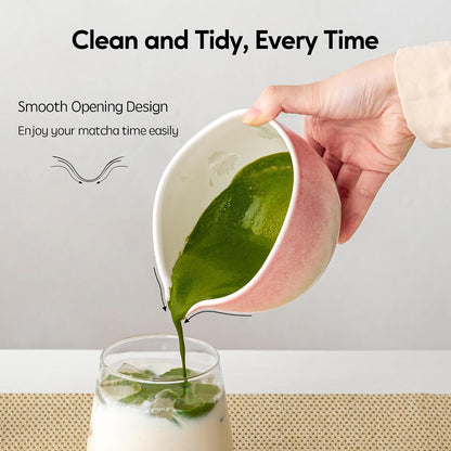 Matcha Whisk Set, Handcrafted Crystalline Glaze Matcha Set, 8 Pcs Matcha Kit Includes Matcha Bowl, Whisk with Holder, Bamboo Scoop & Spoon, Sifter and Tea Towel, Ceremonial Matcha Tea Set