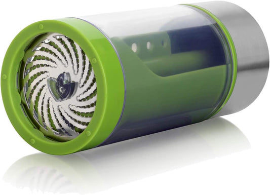 Herb Grinder and Leaf Stripper Seasoning Herb Mill (Stainless Steel)