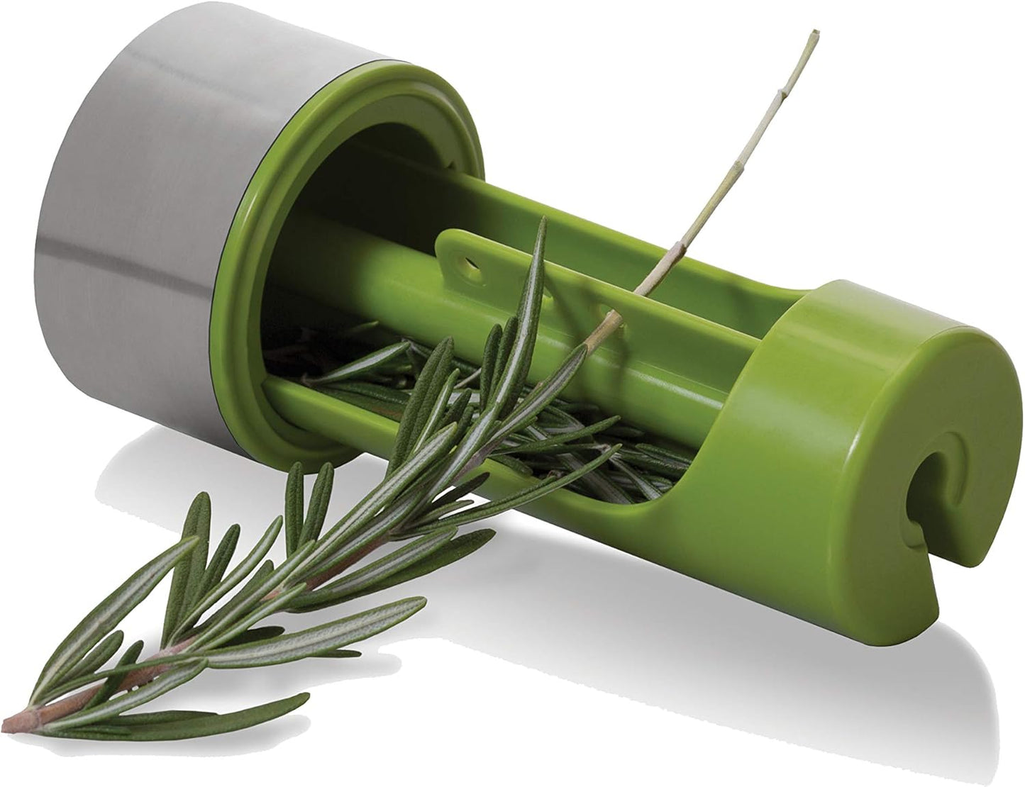 Herb Grinder and Leaf Stripper Seasoning Herb Mill (Stainless Steel)
